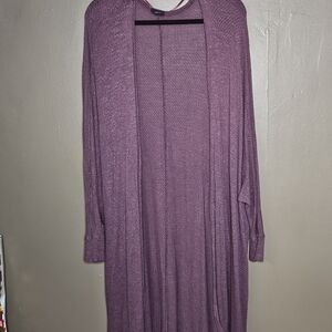 💥Sale💥Torrid Deep Purple Knit Cacoon Cardigan